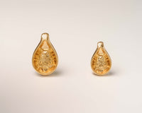 Great Owl Drop Pendant Jewelry Design 24k Gold .9999 Fine Gold